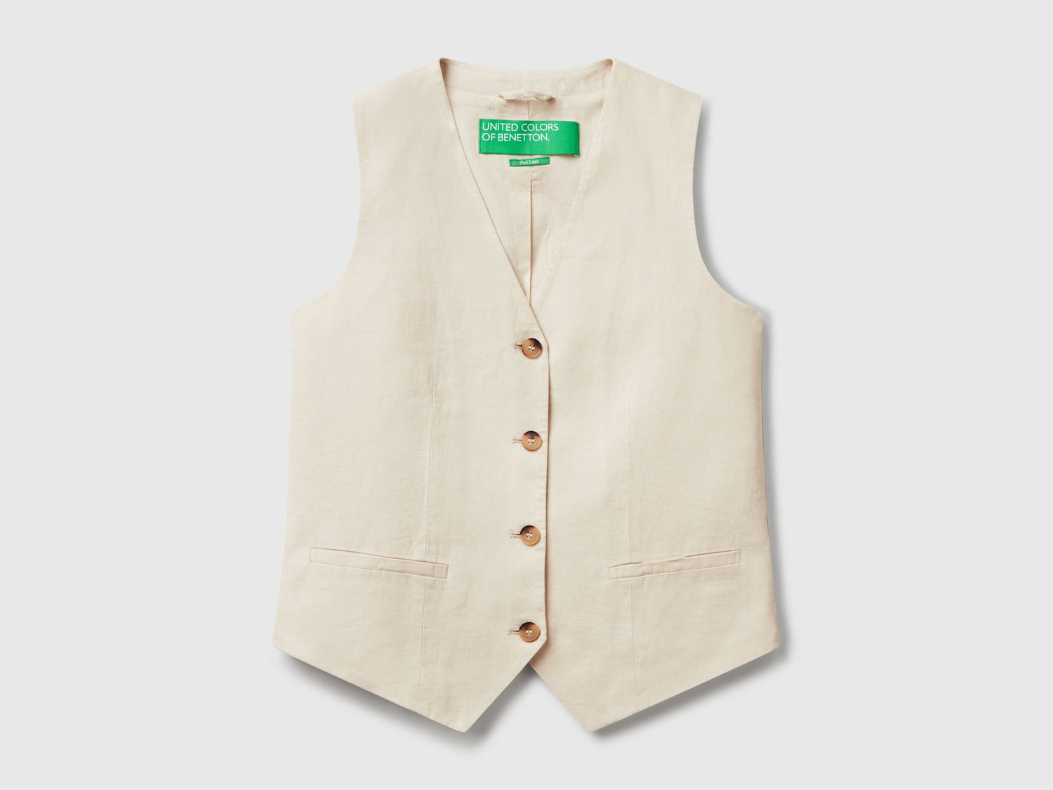 Benetton_Pure Linen Vest_2AGHDJ00G_152_04