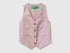 Benetton Pink Women 100% Linen Vest SKU: 2AGHDJ014_0K3 Image 01