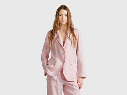 Benetton_Blazer in Pure Linen_2AGHDW00R_04U_01