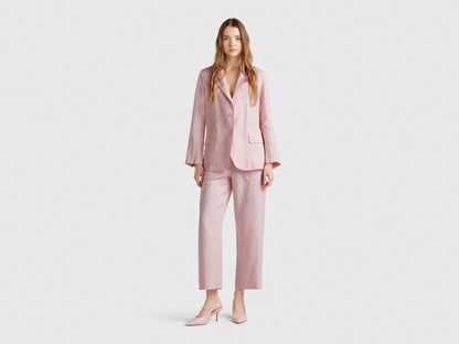 Benetton_Blazer in Pure Linen_2AGHDW00R_04U_03