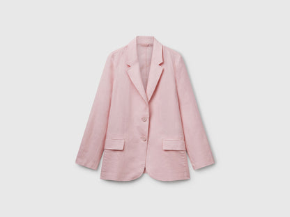 Benetton_Blazer in Pure Linen_2AGHDW00R_04U_05