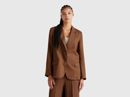 Benetton_Blazer in Pure Linen_2AGHDW00R_0B1_01