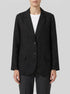 Benetton Black Women Blazer in Pure Linen SKU: 2AGHDW00R_100 Image 00