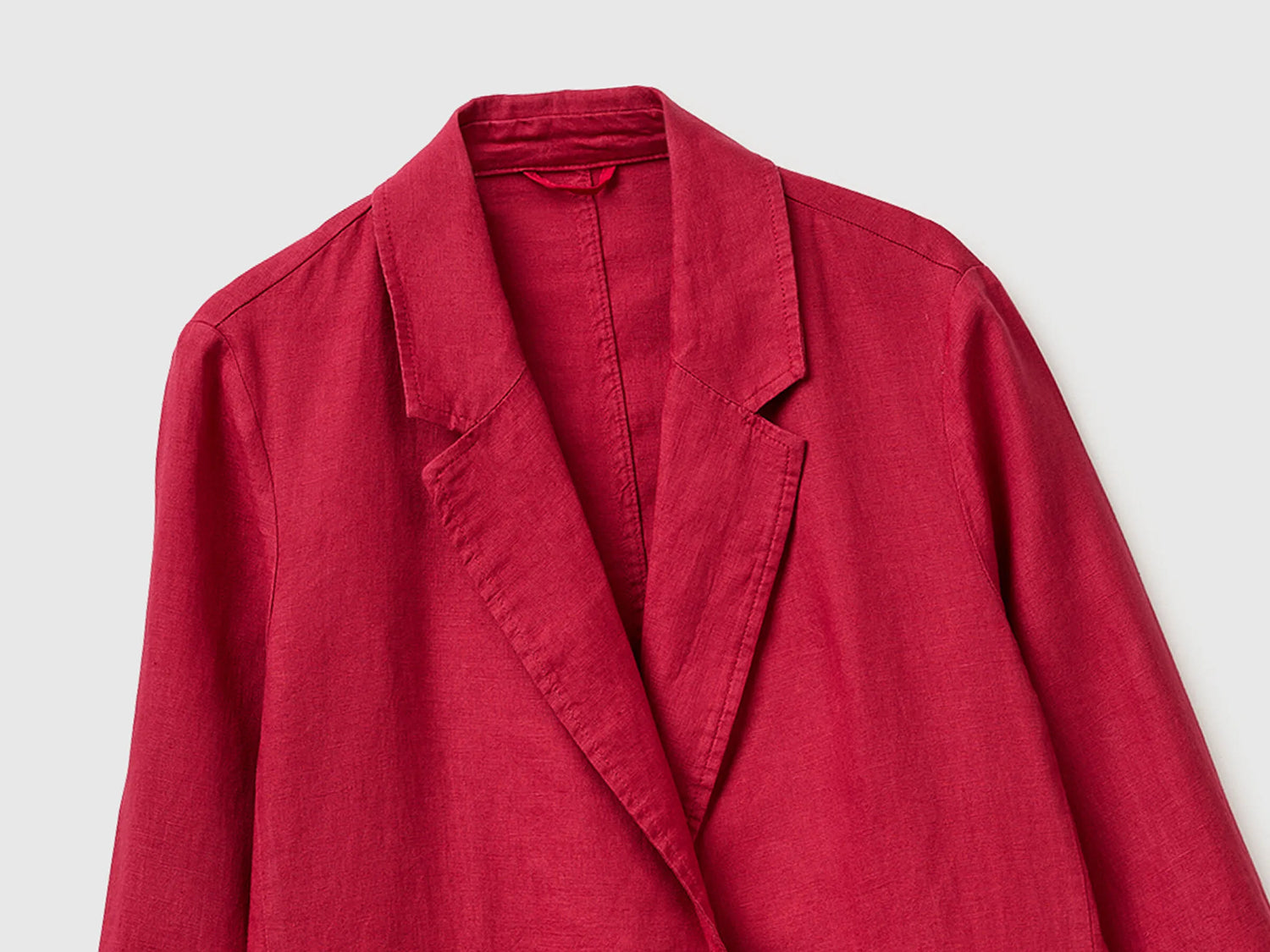 Benetton Strawberry Women Pure Linen Blazer SKU: 2AGHDW00R_2G1 Image 03