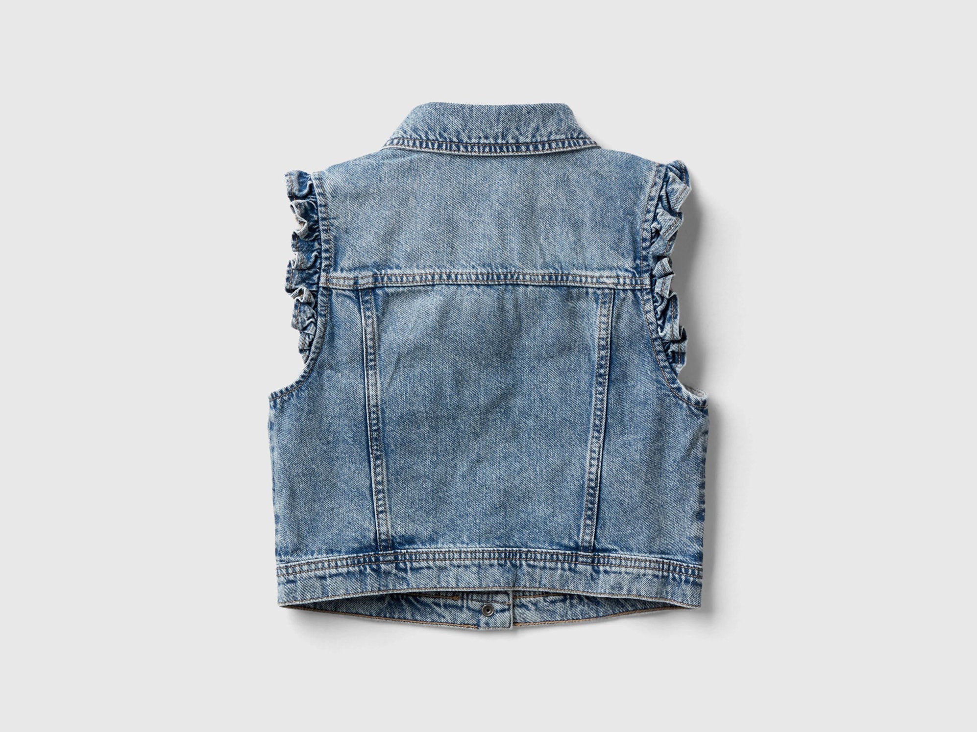 Denim Vest With Ruffles_2Dw2Cj00T_901_02