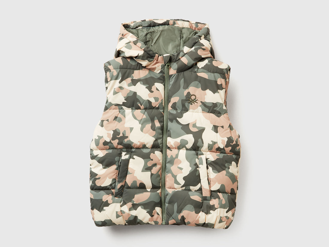 Benetton_Light Blue_Padded Camouflage Vest_2FORGJ00P_63T_01