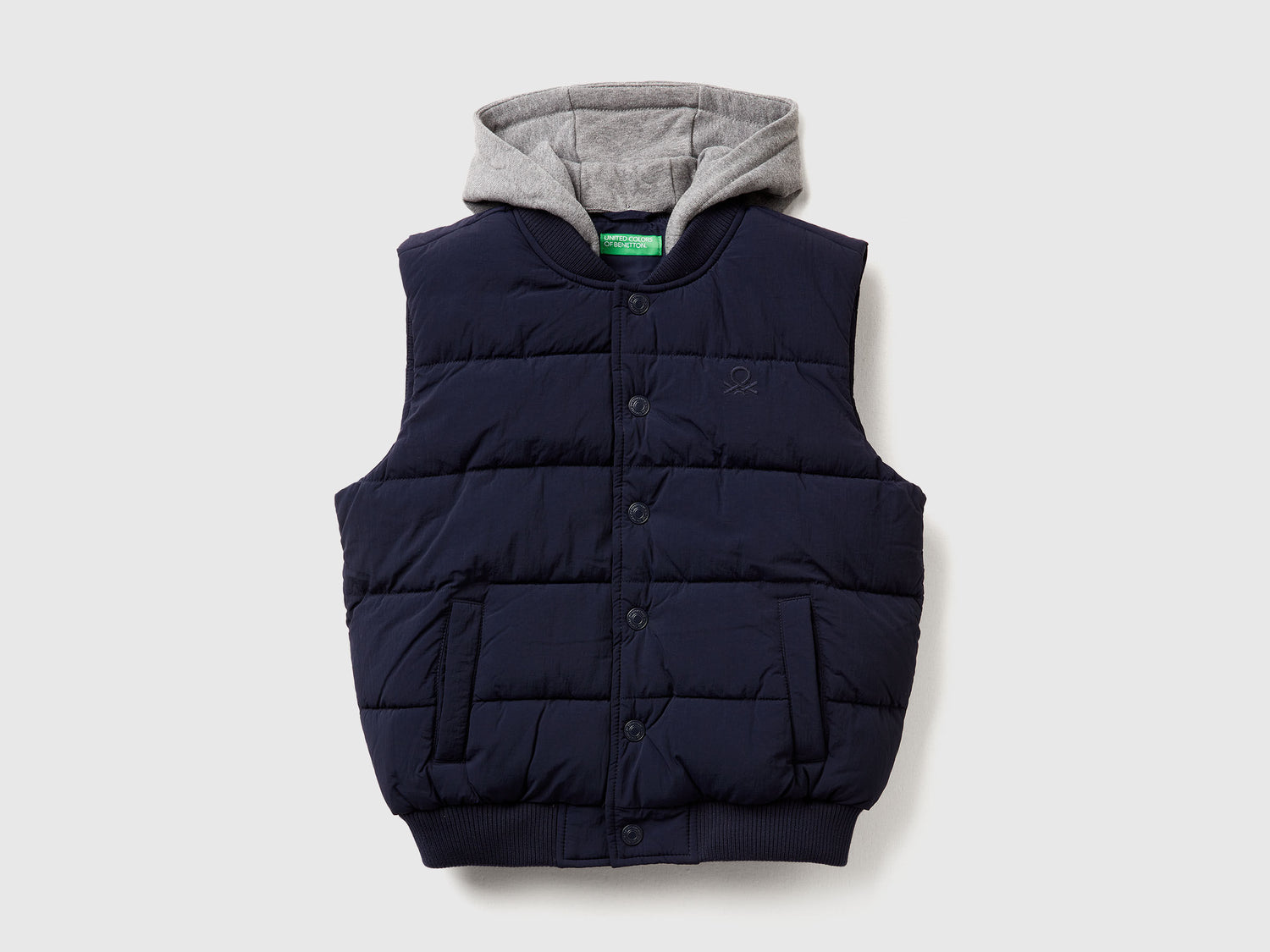 Benetton_Dark Blue_Padded Vest with Removable Hood_2IGGCJ012_016_01