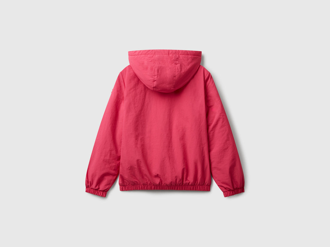 Benetton_Fuchsia_Light &quot;Rain Defender&quot; Jacket_2IGGCN06E_1A2_02