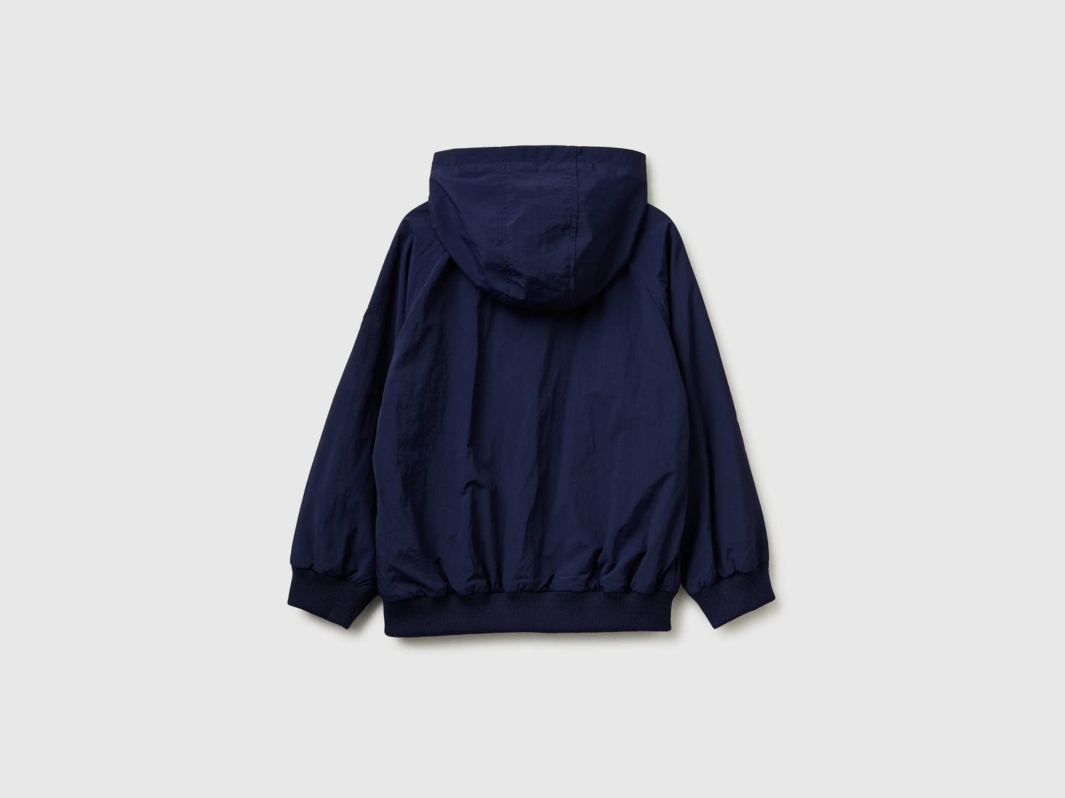 Benetton Dark blue Boys Nylon Jacket SKU: 2IGGCN06Z_252 Image 02