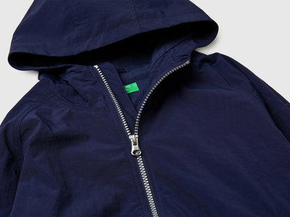 Benetton Dark blue Boys Nylon Jacket SKU: 2IGGCN06Z_252 Image 03