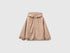 Benetton Dove Gray Girls Oversized Nylon Jacket SKU: 2IGGCN07E_199 Image 01