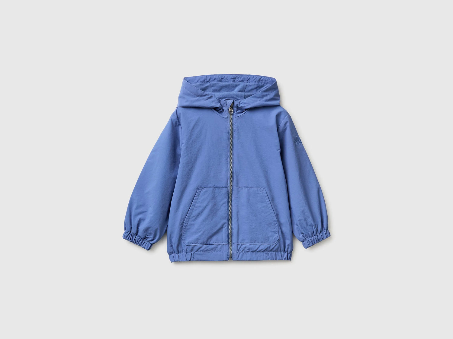 Benetton Air force blue Boys Rain Defender Nylon Jacket SKU: 2IGGGN049_05N Image 01