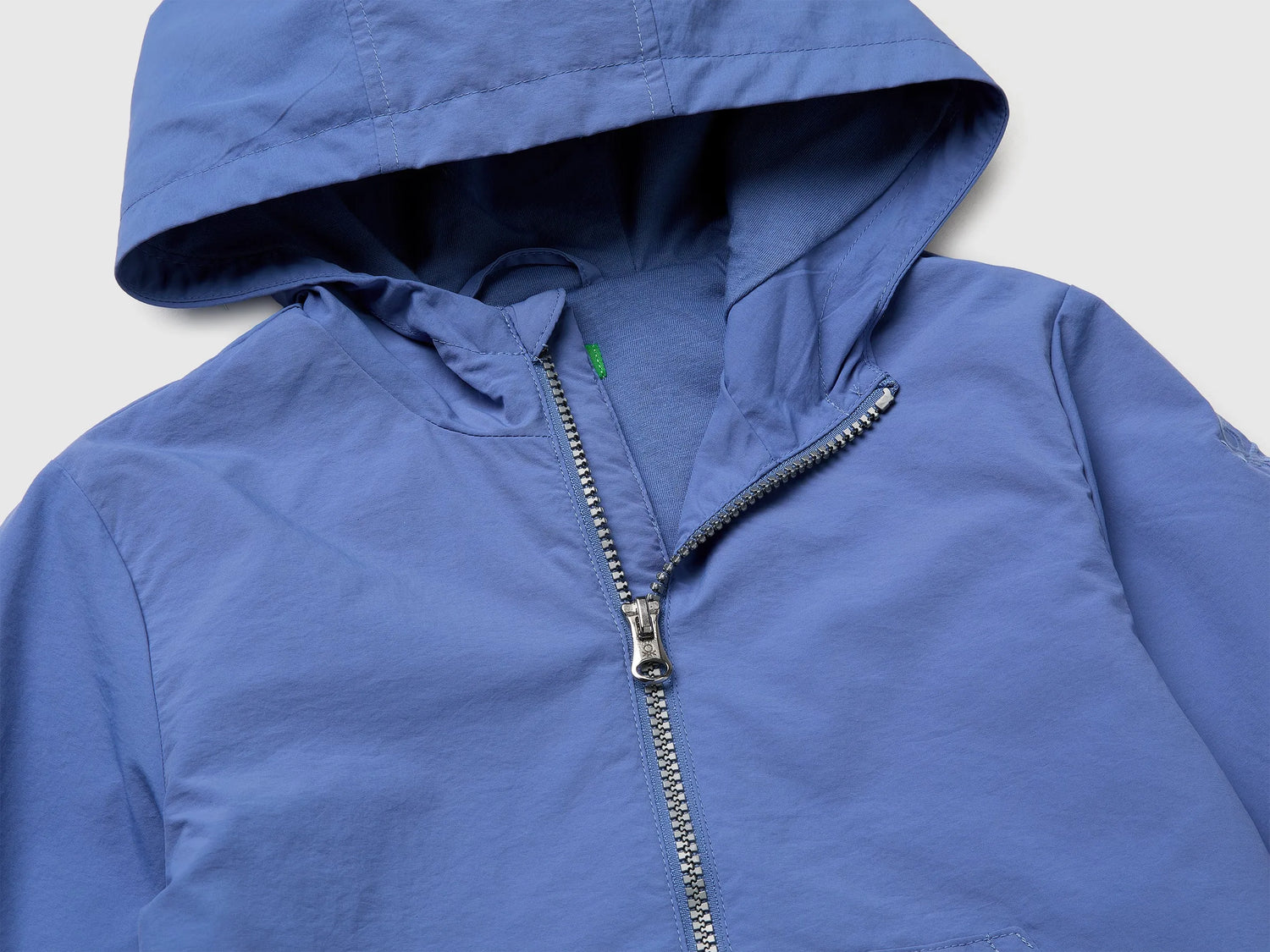 Benetton Air force blue Boys Rain Defender Nylon Jacket SKU: 2IGGGN049_05N Image 03