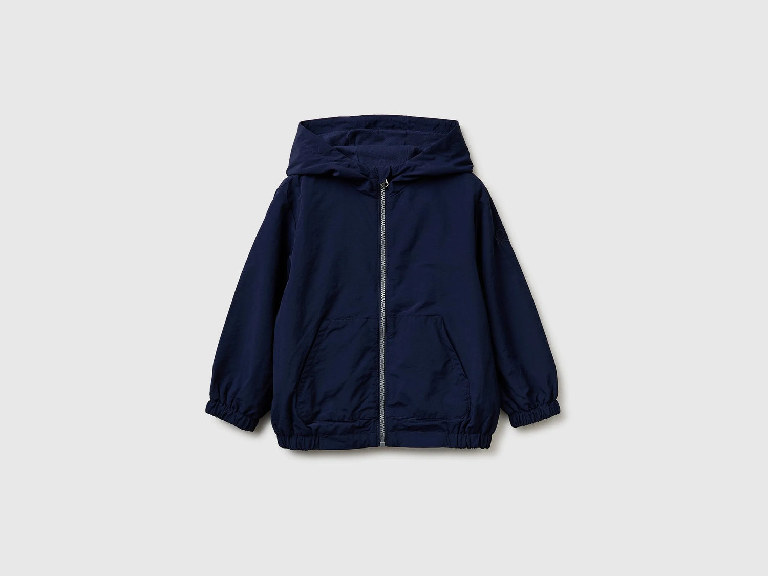 Benetton Dark blue Boys Rain Defender Nylon Jacket SKU: 2IGGGN049_252 Image 01