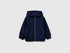 Benetton Dark blue Boys Rain Defender Nylon Jacket SKU: 2IGGGN049_252 Image 01
