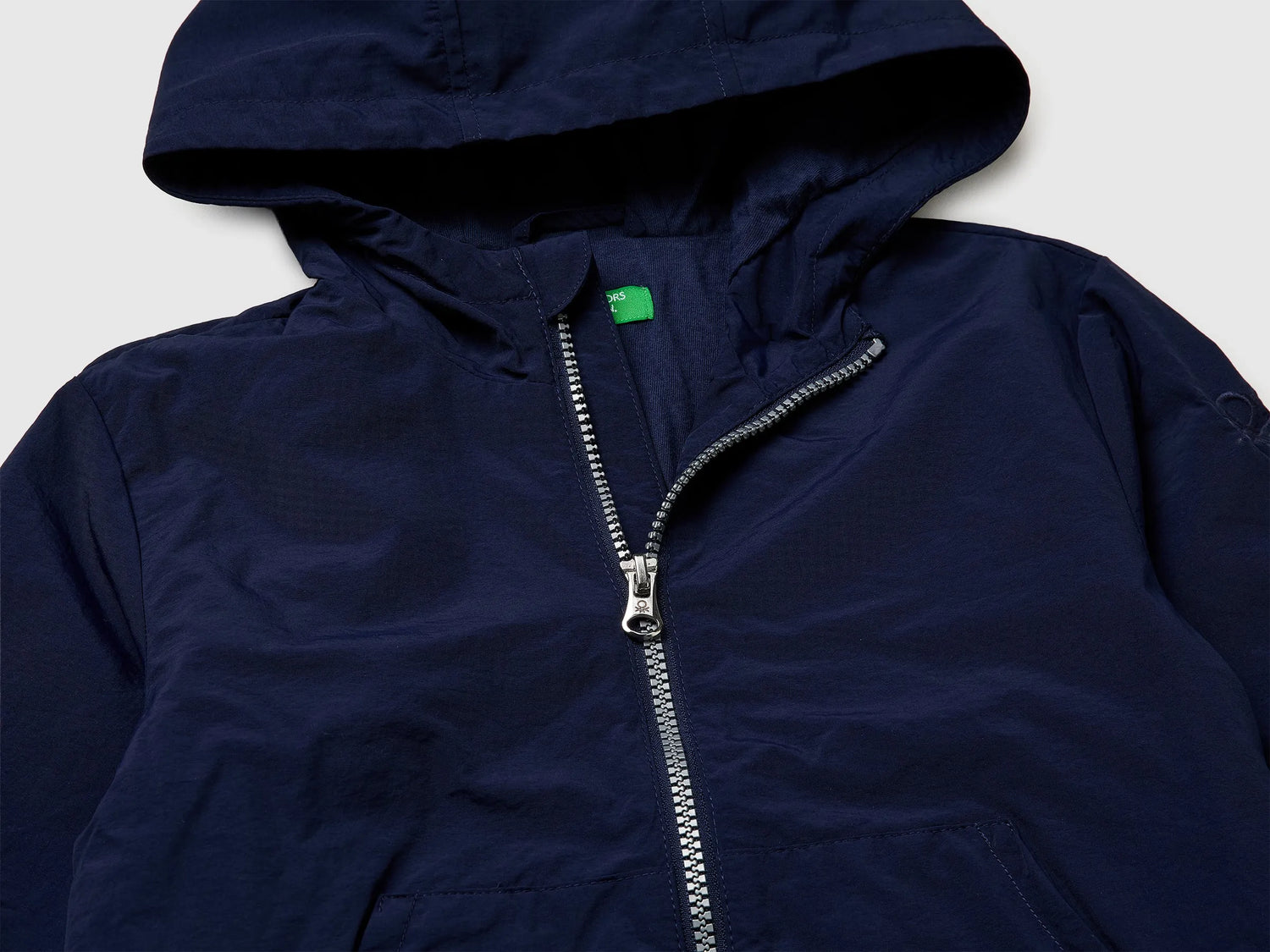 Benetton Dark blue Boys Rain Defender Nylon Jacket SKU: 2IGGGN049_252 Image 03