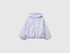 Benetton Lavender Girls Nylon Jacket with Hood SKU: 2IGGGN04L_19B Image 01
