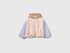 Benetton Soft Pink Girls Nylon Jacket with Hood SKU: 2IGGGN04L_901 Image 01