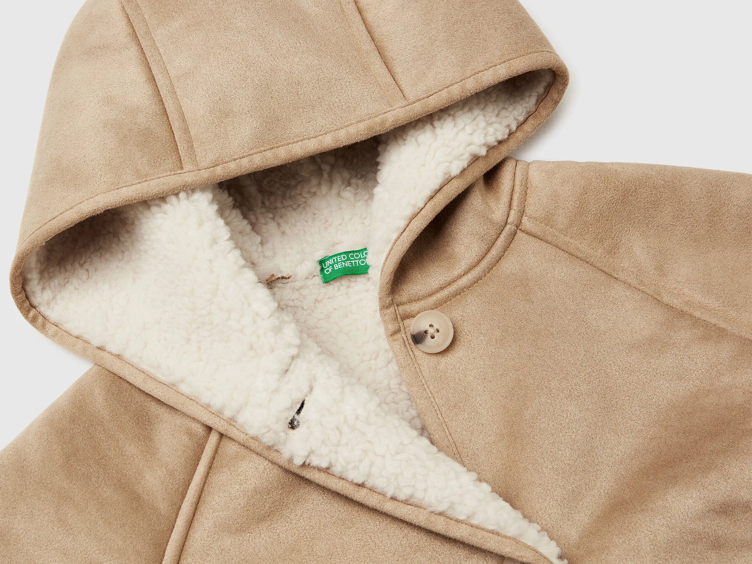 Benetton_Beige_Hooded Jacket with Suede Look_2JLAGN044_901_03