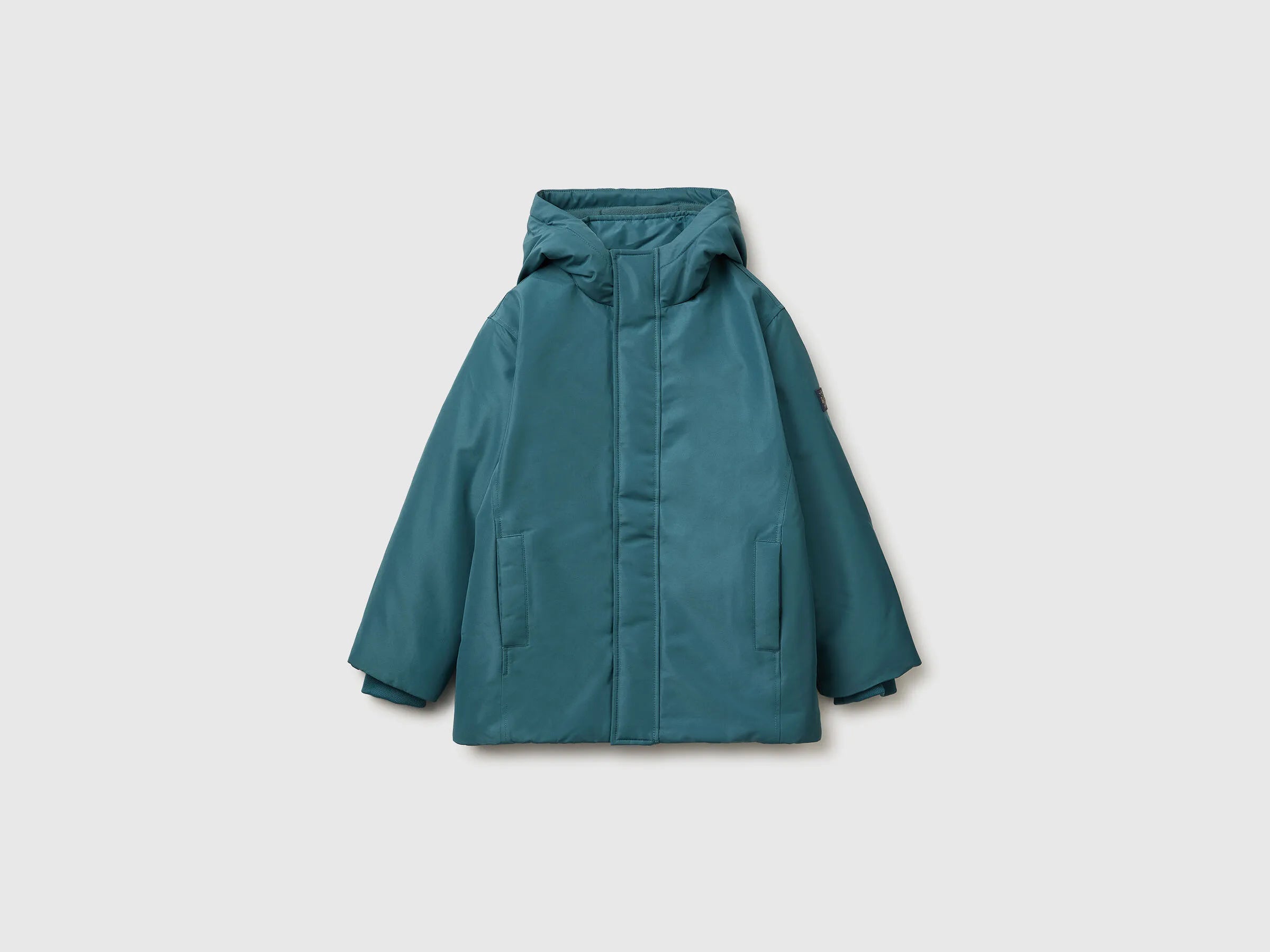 Benetton_Aqua_Jacket Lined in Fleece_2KPLCN06W_19W_01