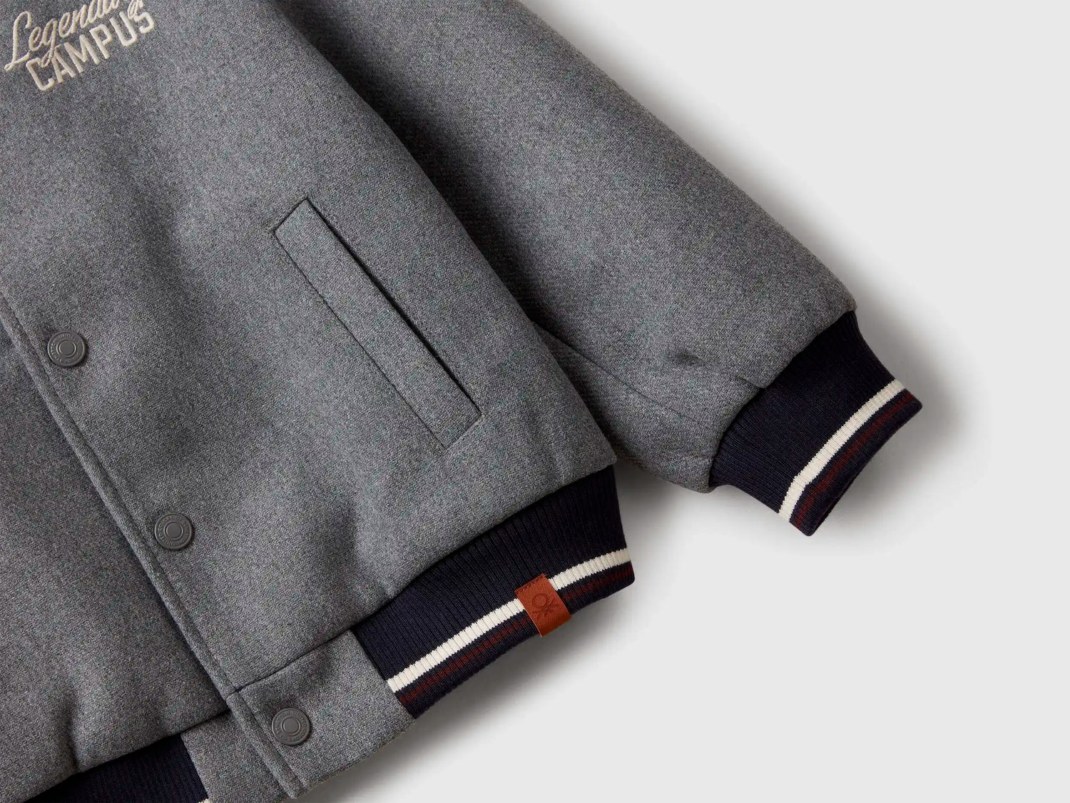 Benetton_Dark Gray_Bomber Jacket in Wool Blend_2LLUCN06G_507_03