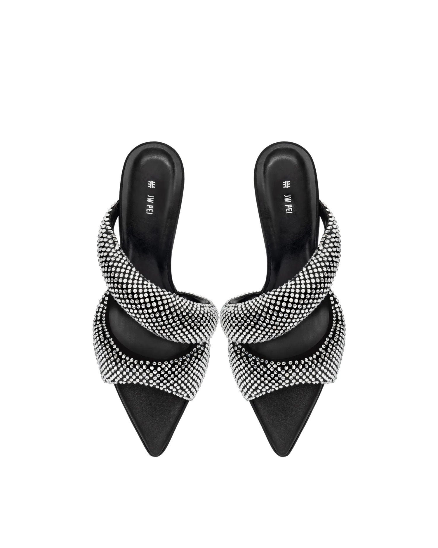 JW PEI_Black_Sara Mule Artificial Crystal_2MS01-12_Black_06