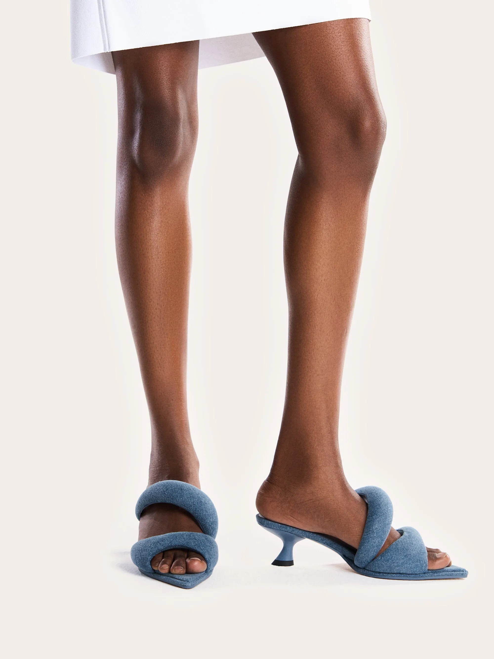 JW PEI Blue Women Sara Mule Denim - Blue SKU: 2MS01-5_Blue Image 02