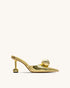 JW PEI Gold Women Sofia Sphere Heel Mules - Gold SKU: 2MS83-8_Gold Image 01