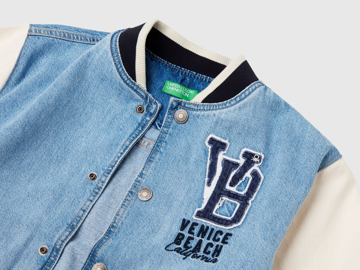 Benetton_Denim Bomber Jacket_2R76CN069_901_03