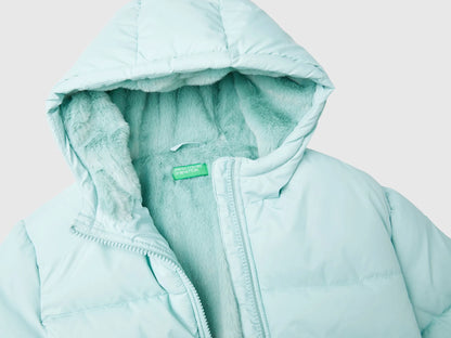 Benetton_Aqua_Padded Jacket with Hood_2SJ1CN05D_17H_03