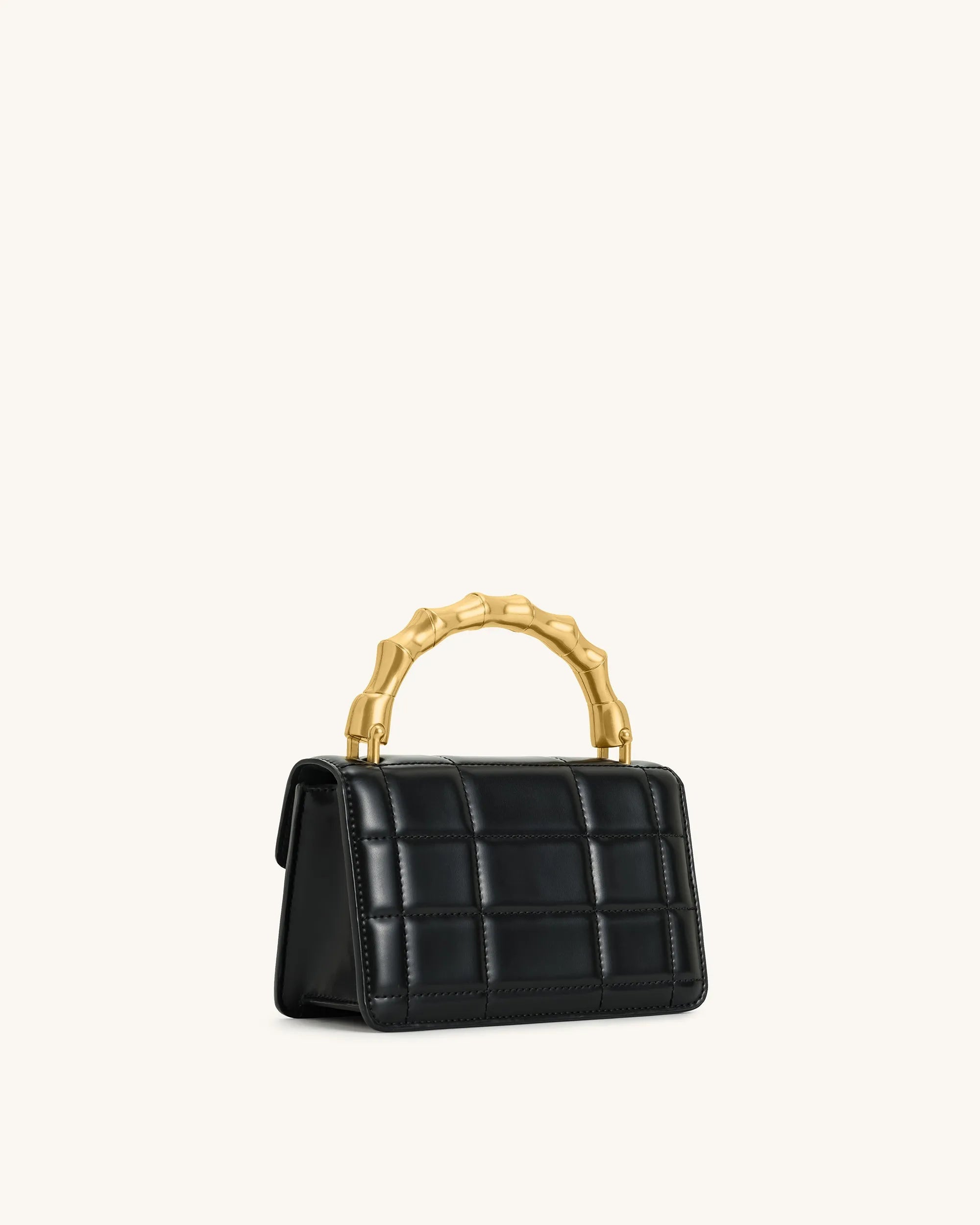 JW PEI_Black_Kaia Bamboo Metal Handle Handbag_2T179-1_Black_03