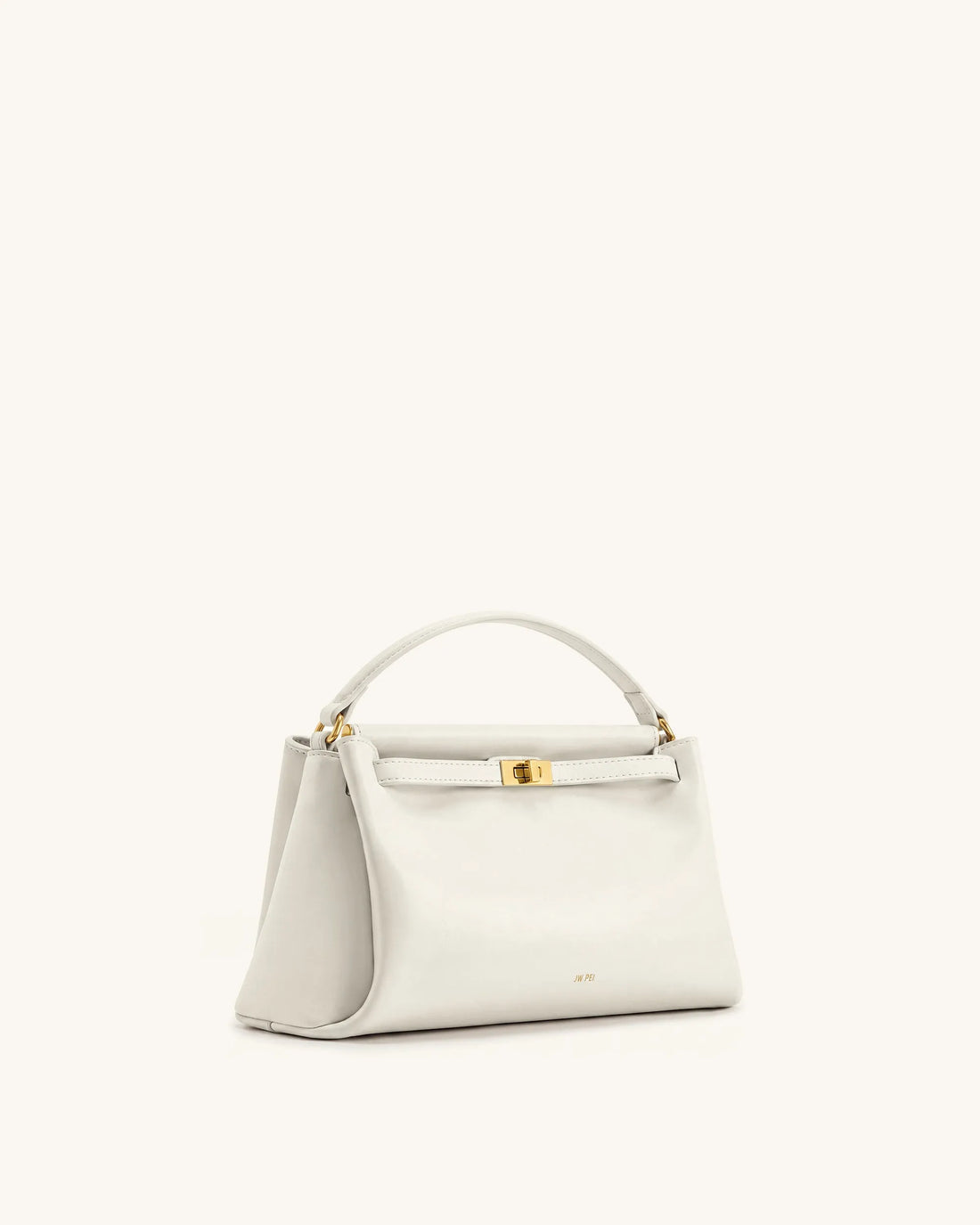 JW Pei White Women Carmen Top Handle Bag SKU: 2T192-22_White Image 02