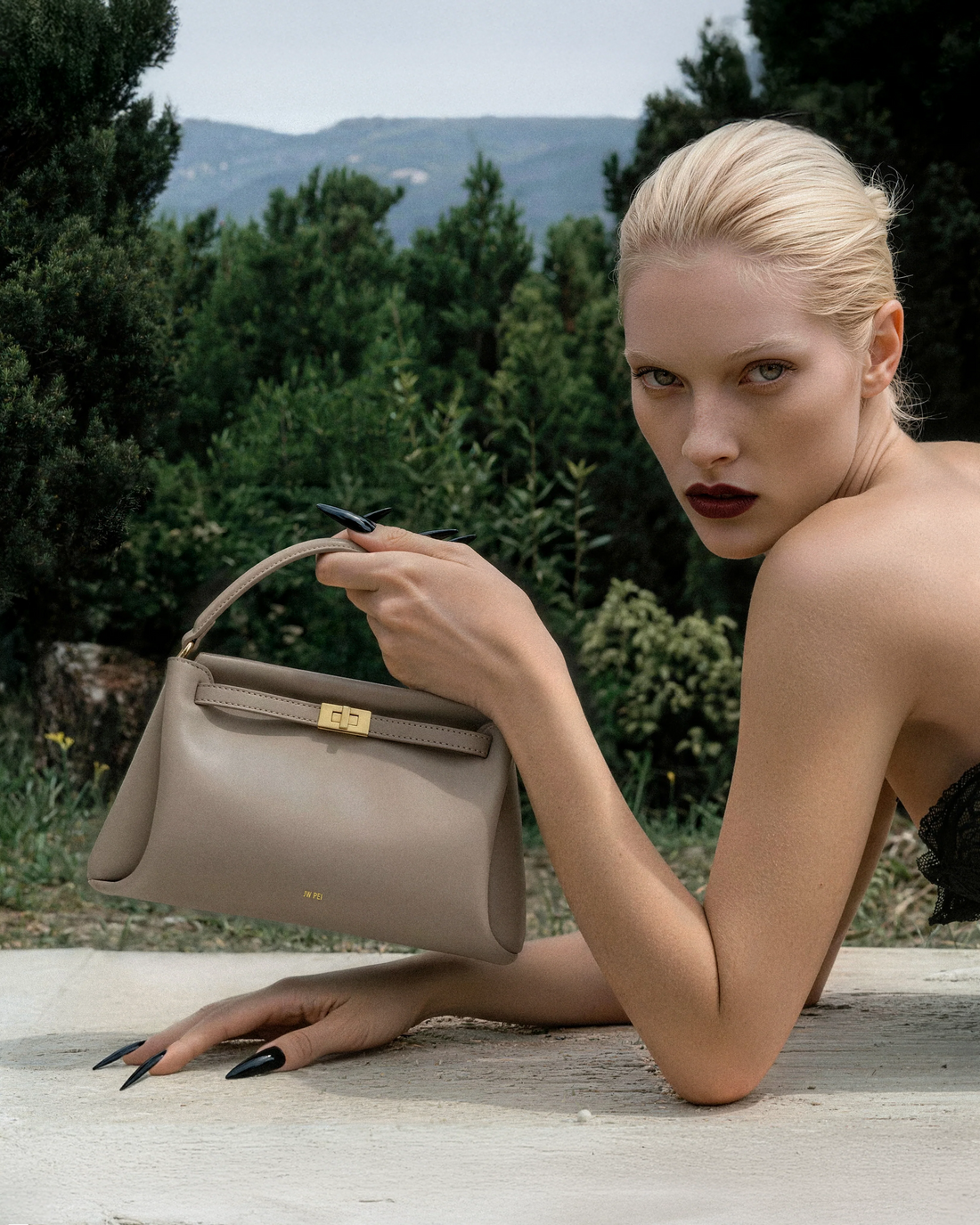 JW PEI Apricot Women Carmen Top Handle Bag - Apricot SKU: 2T192-31_Apricot Image 07