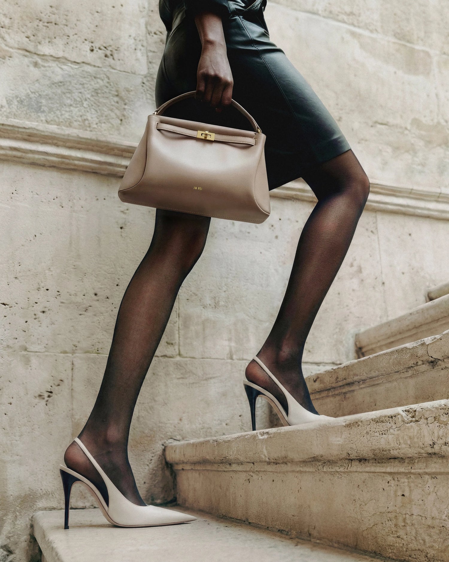 JW PEI Apricot Women Carmen Top Handle Bag - Apricot SKU: 2T192-31_Apricot Image 06