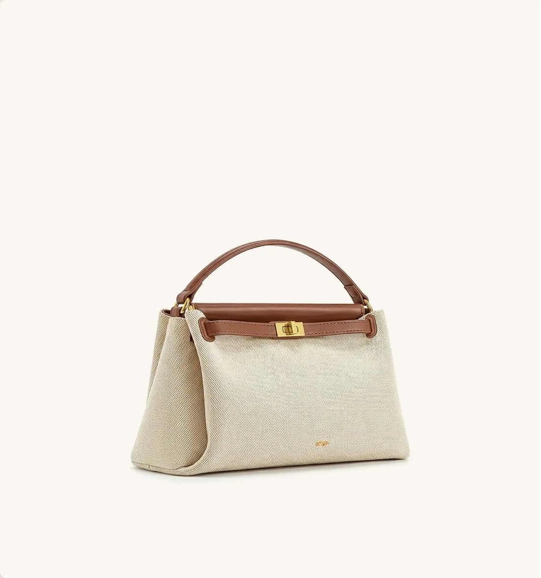 JW PEI Brown Canvas  Carmen Top Handle Bag  SKU: 2T192-33_Brown Canvas Image 01
