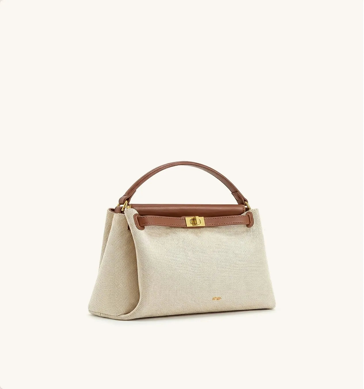 JW PEI Brown Canvas  Carmen Top Handle Bag  SKU: 2T192-33_Brown Canvas Image 01