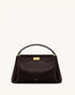 JW Pei Dark Brown Women Carmen Top Handle Bag SKU: 2T192-34_Dark Brown Image 01