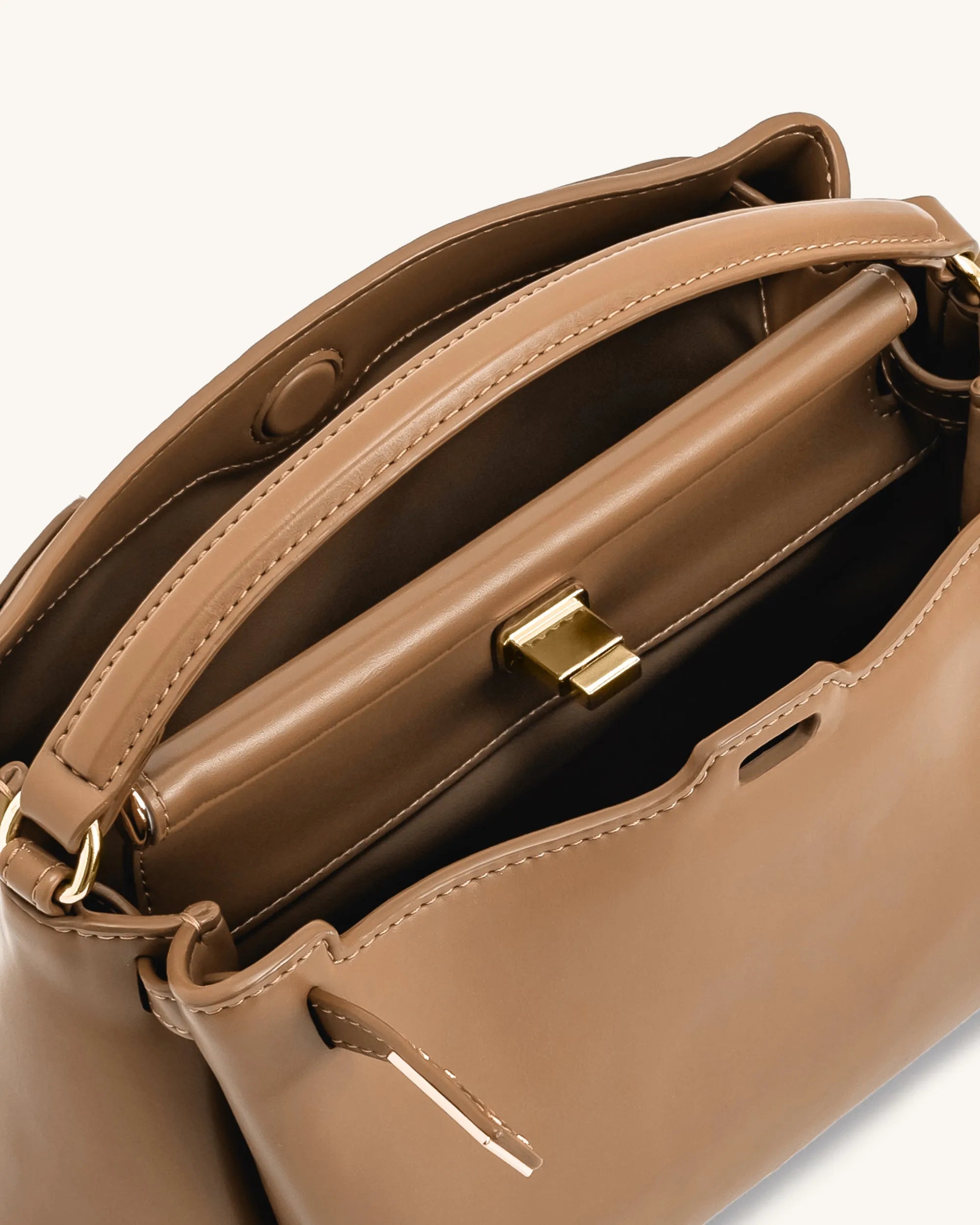 JW PEI Brown Women Carmen Top Handle Bag - Brown SKU: 2T192-3_Brown Image 04