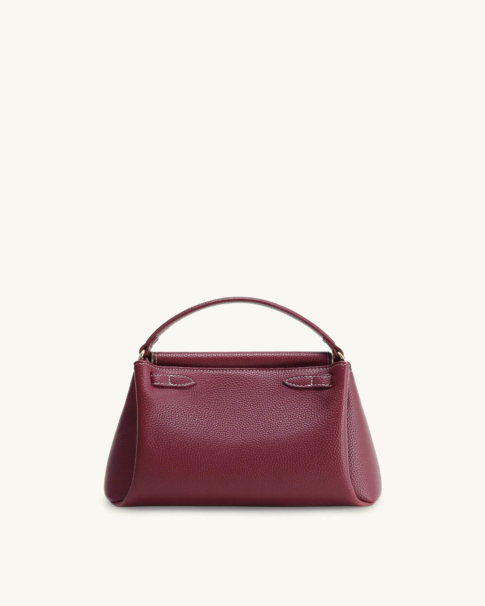 JW PEI Burgundy Women Carmen Top Handle Bag  SKU: 2T192-41_Burgundy Image 03