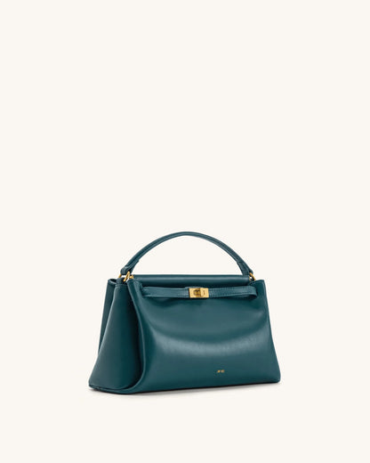 JW Pei Teal Women Carmen Top Handle Bag SKU: 2T192-53_Teal Image 02