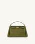 JW PEI Olive Green Women Carmen Faux Suede Top Handle Bag  SKU: 2T192-71_Olive Green Image 01