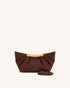 JW PEI_Dark Brown_Leia Pleated Clutch_2T195-3_Dark Brown_01