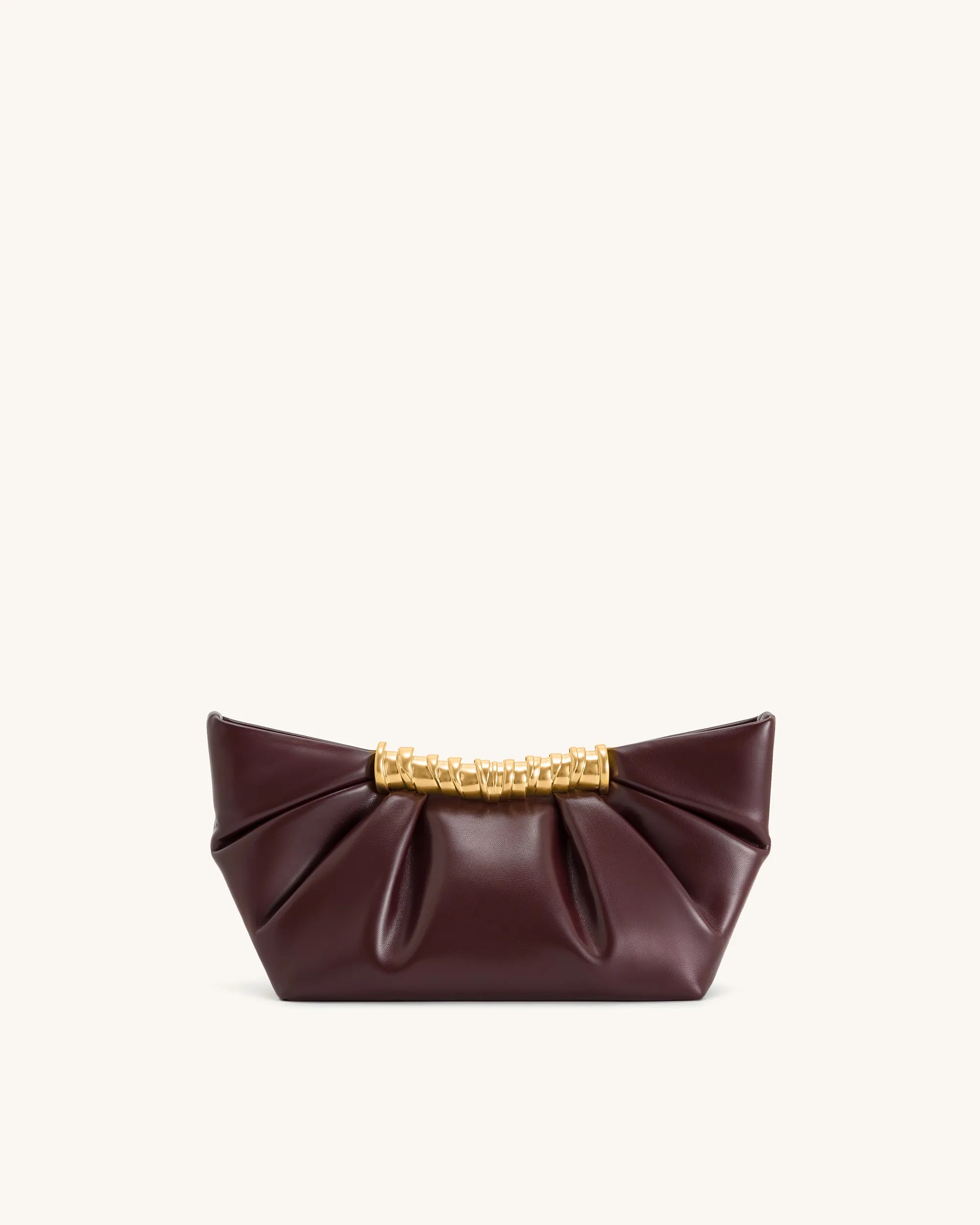 JW PEI_Deep Burgundy_Leia Pleated Clutch_2T195-4_Deep Burgundy_02