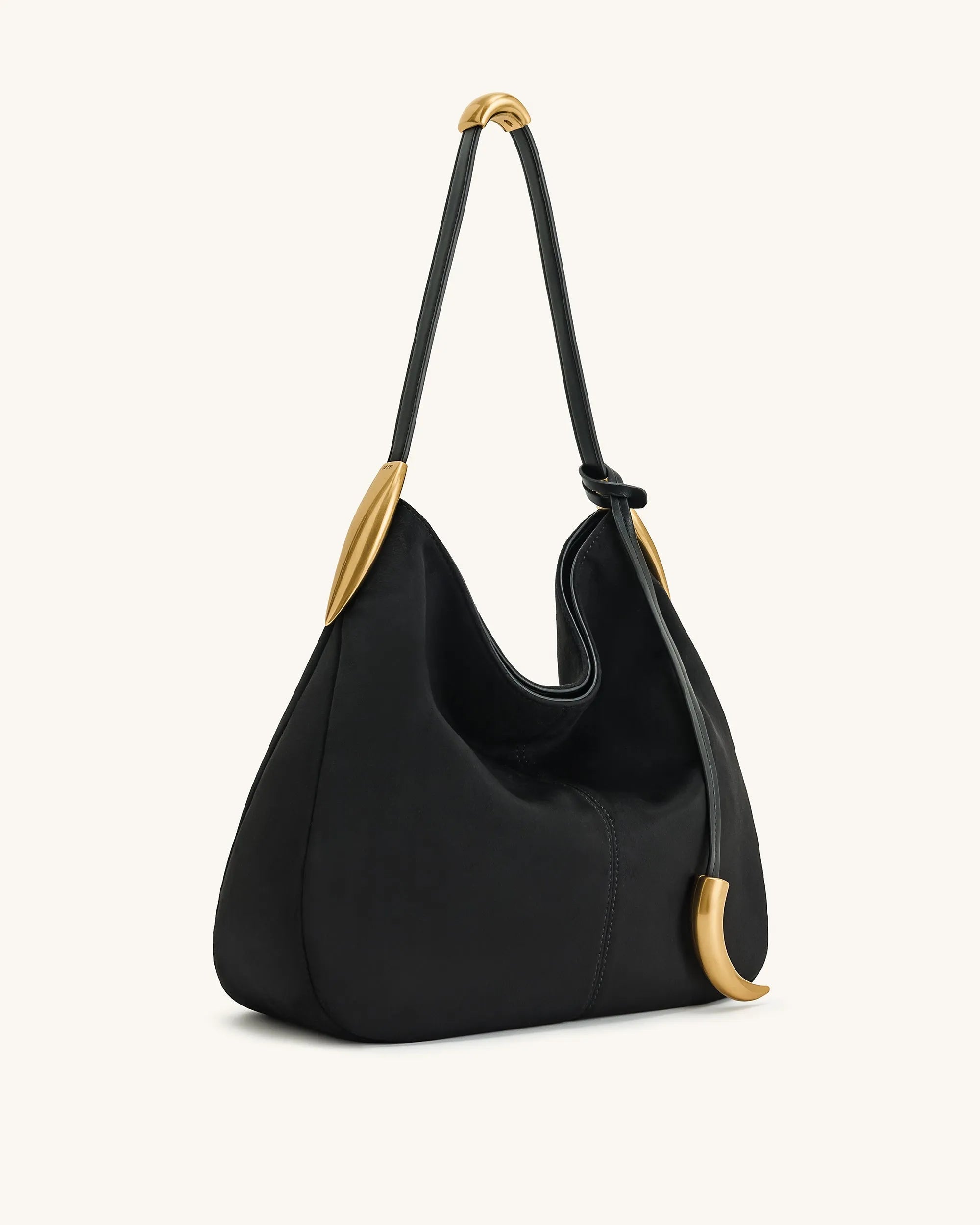 JW PEI_Black_Nina Metal Charm Hobo Bag_2T231-1_Black_02