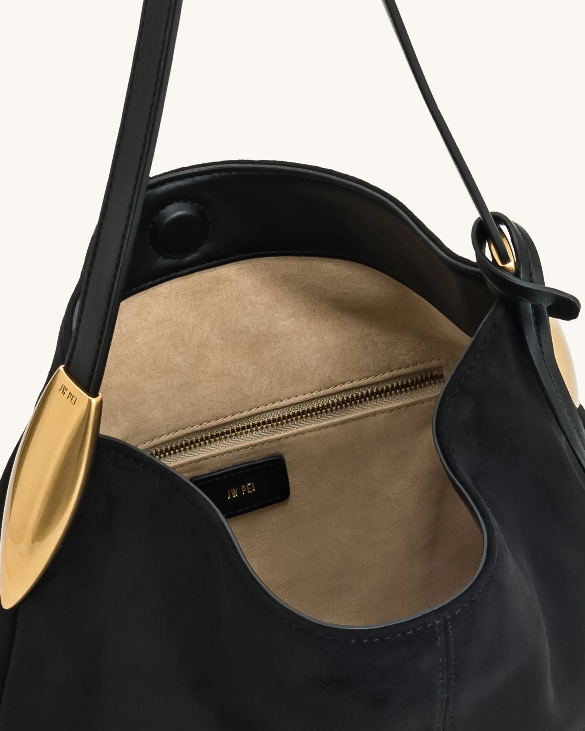 JW PEI_Black_Nina Metal Charm Hobo Bag_2T231-1_Black_04