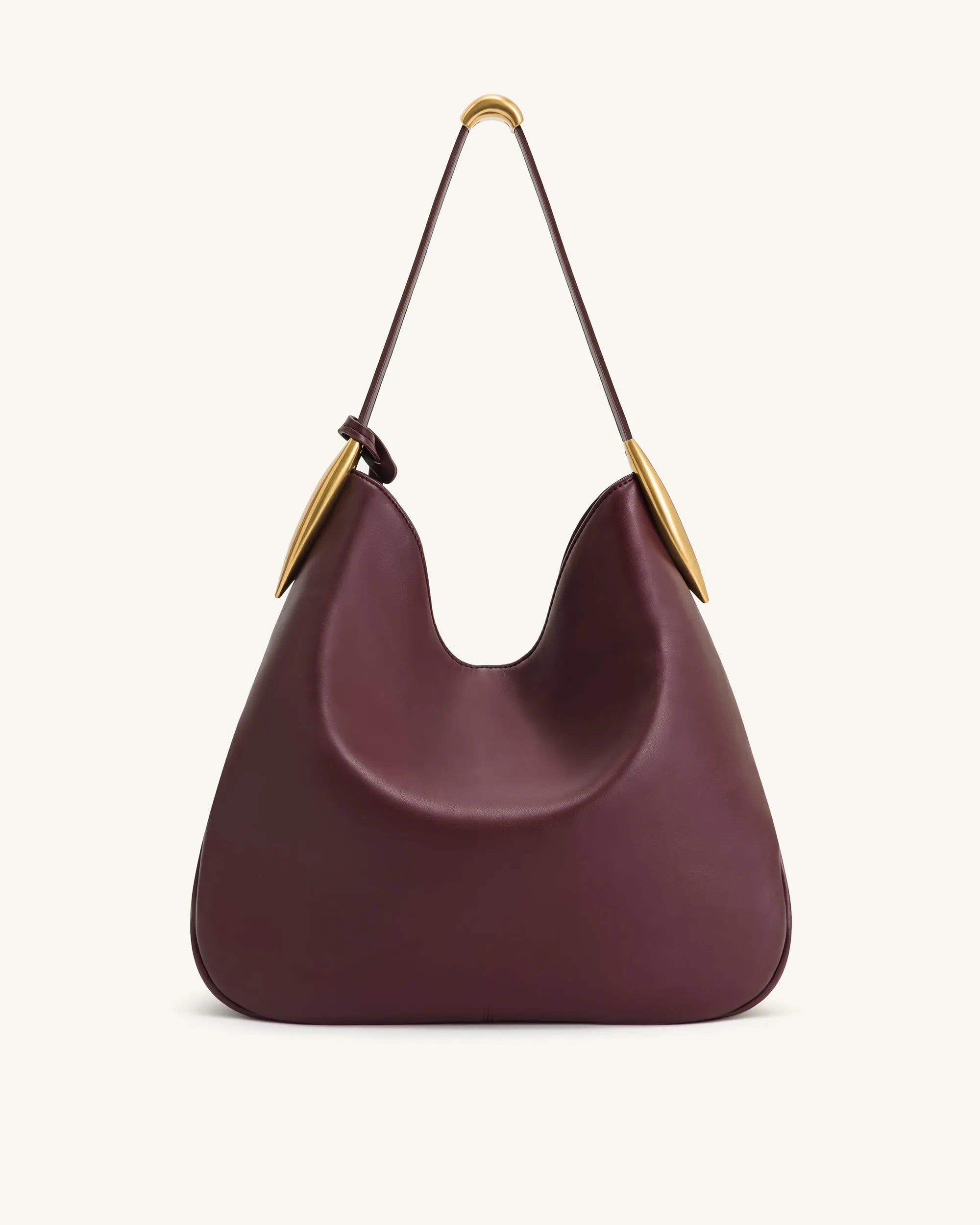 JW PEI_Red_Nina Metal Charm Hobo Bag_2T231-4_Burgundy_03