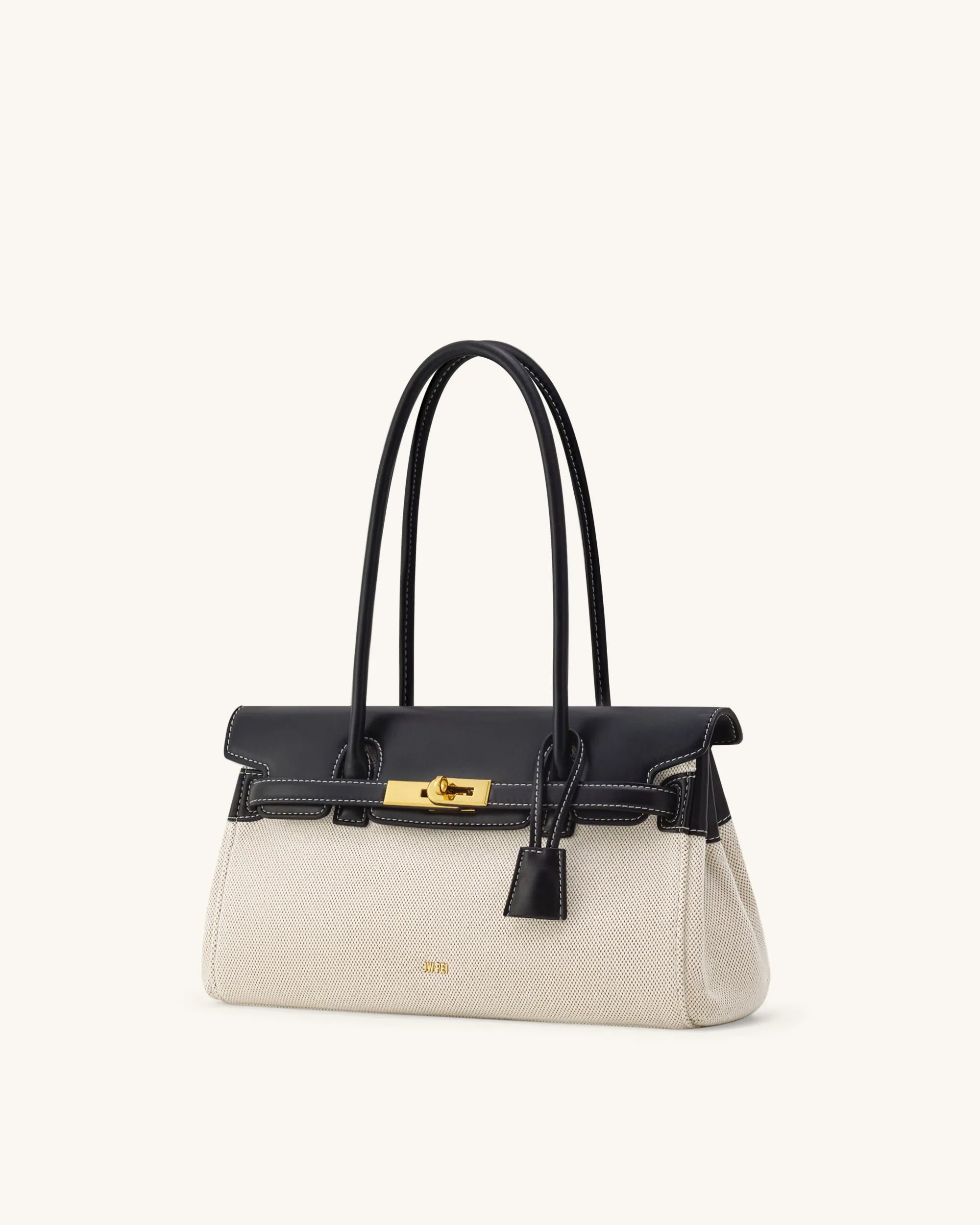 JW PEI_Black Canvas_Yara Shoulder Bag_2T267-11_Black Canvas_02