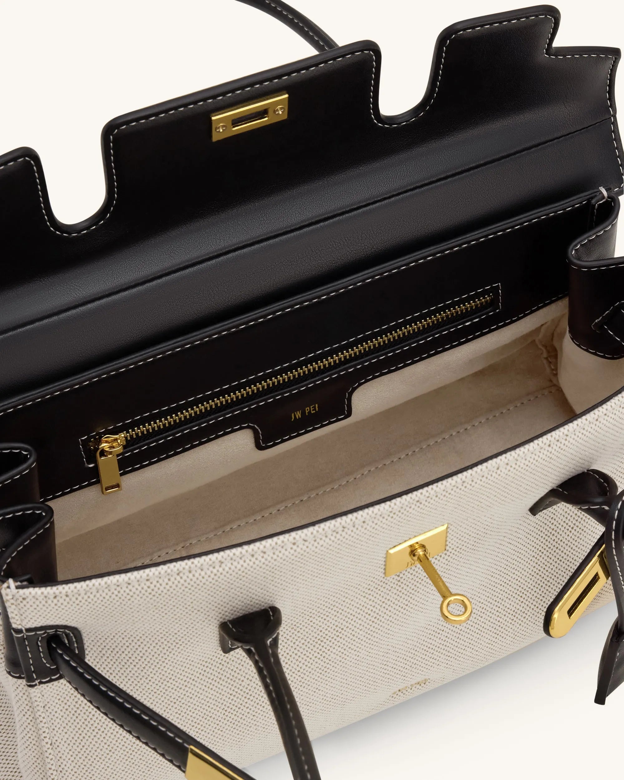 JW PEI_Black Canvas_Yara Shoulder Bag_2T267-11_Black Canvas_04