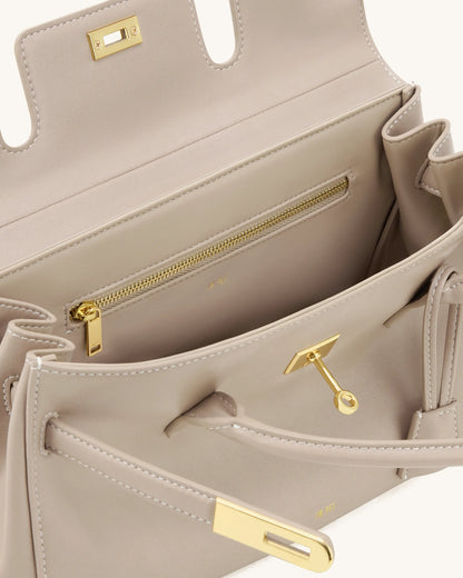 JW PEI Gray Apricot Women Yara Shoulder Bag  SKU: 2T267-31_Gray Apricot Image 03
