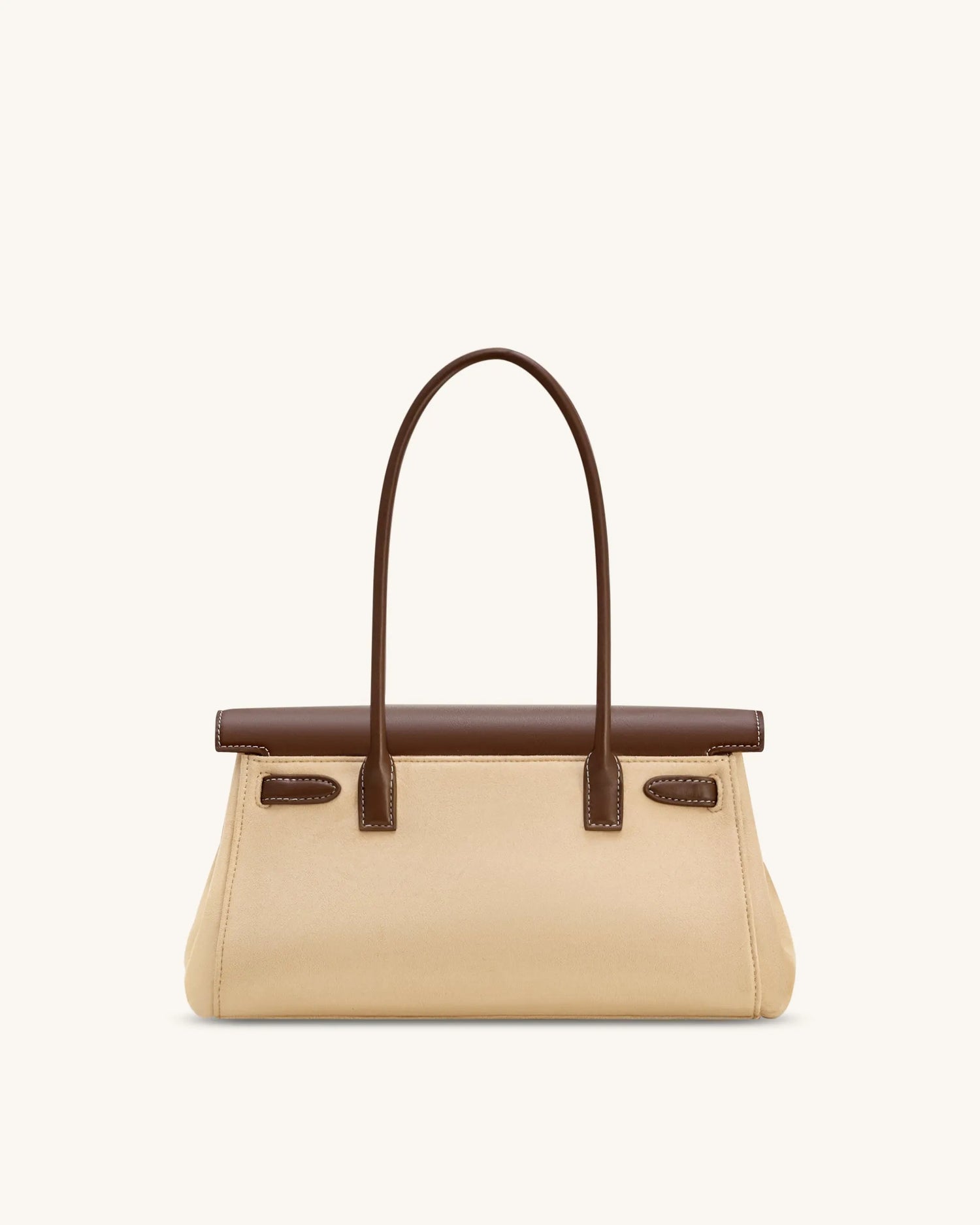 JW PEI_Dark Brown_Yara Faux Suede Shoulder Bag_2T267-33_Dark Brown_03